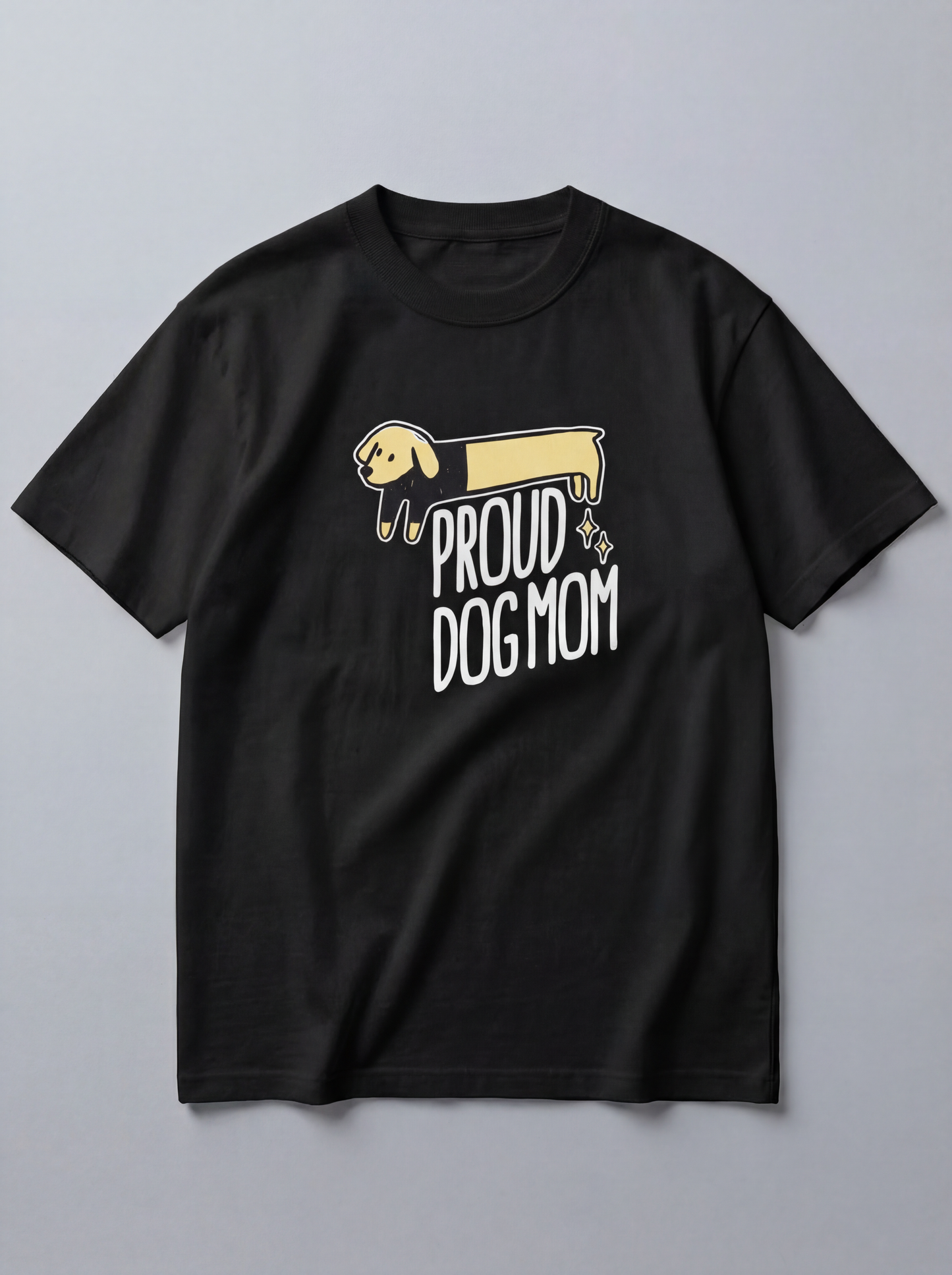 Long Dog Tee — Dog Mom