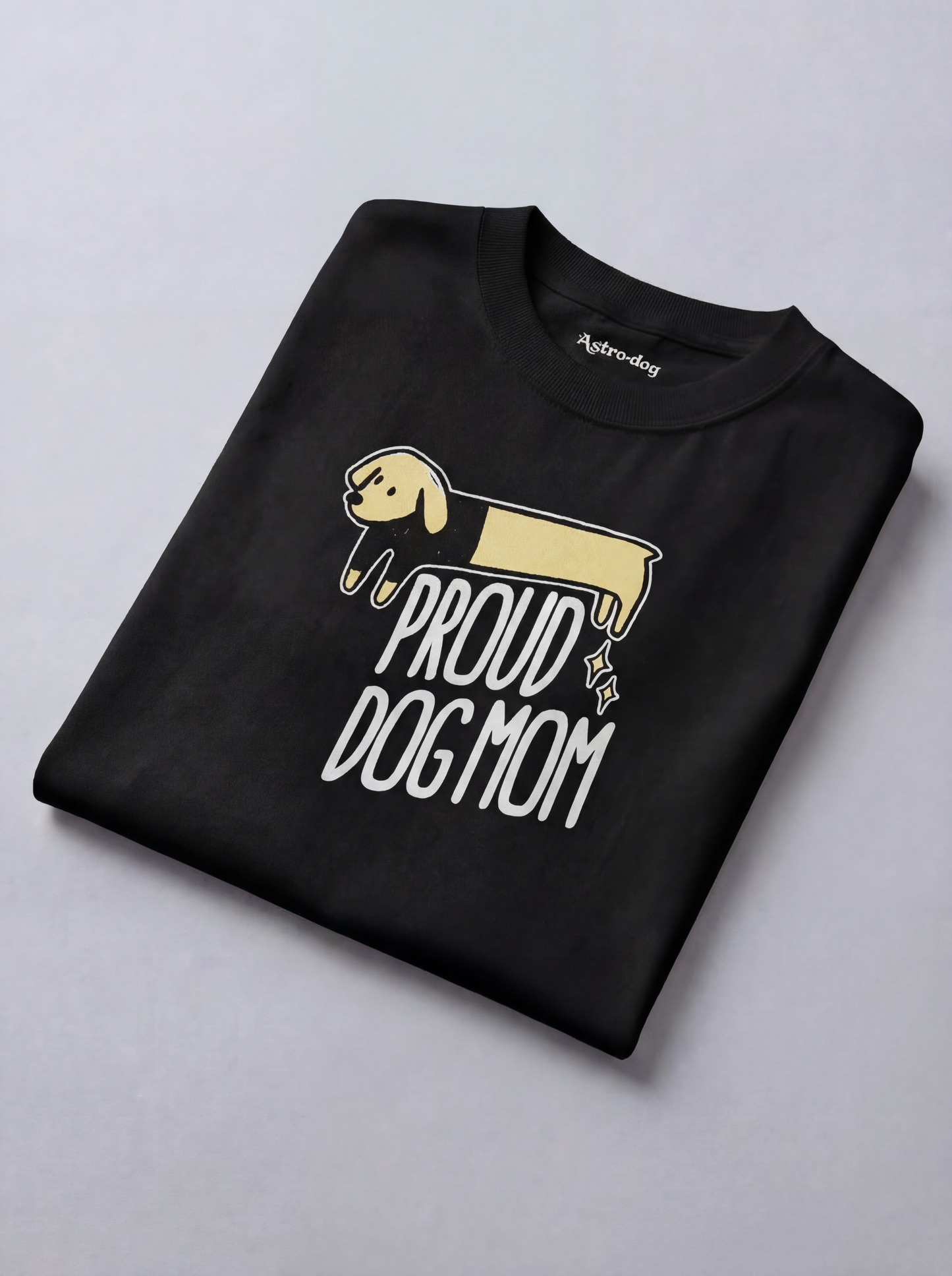Long Dog Tee — Dog Mom