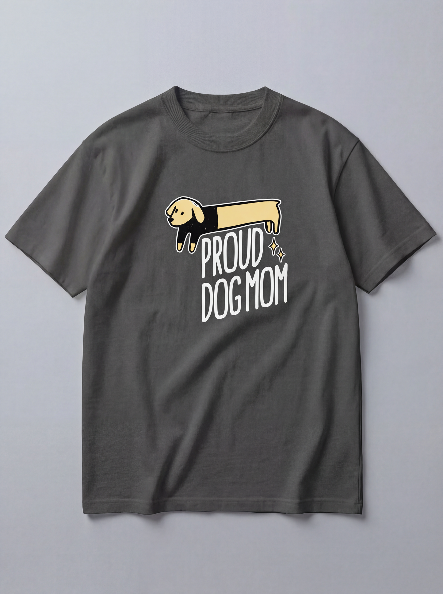 Long Dog Tee — Dog Mom