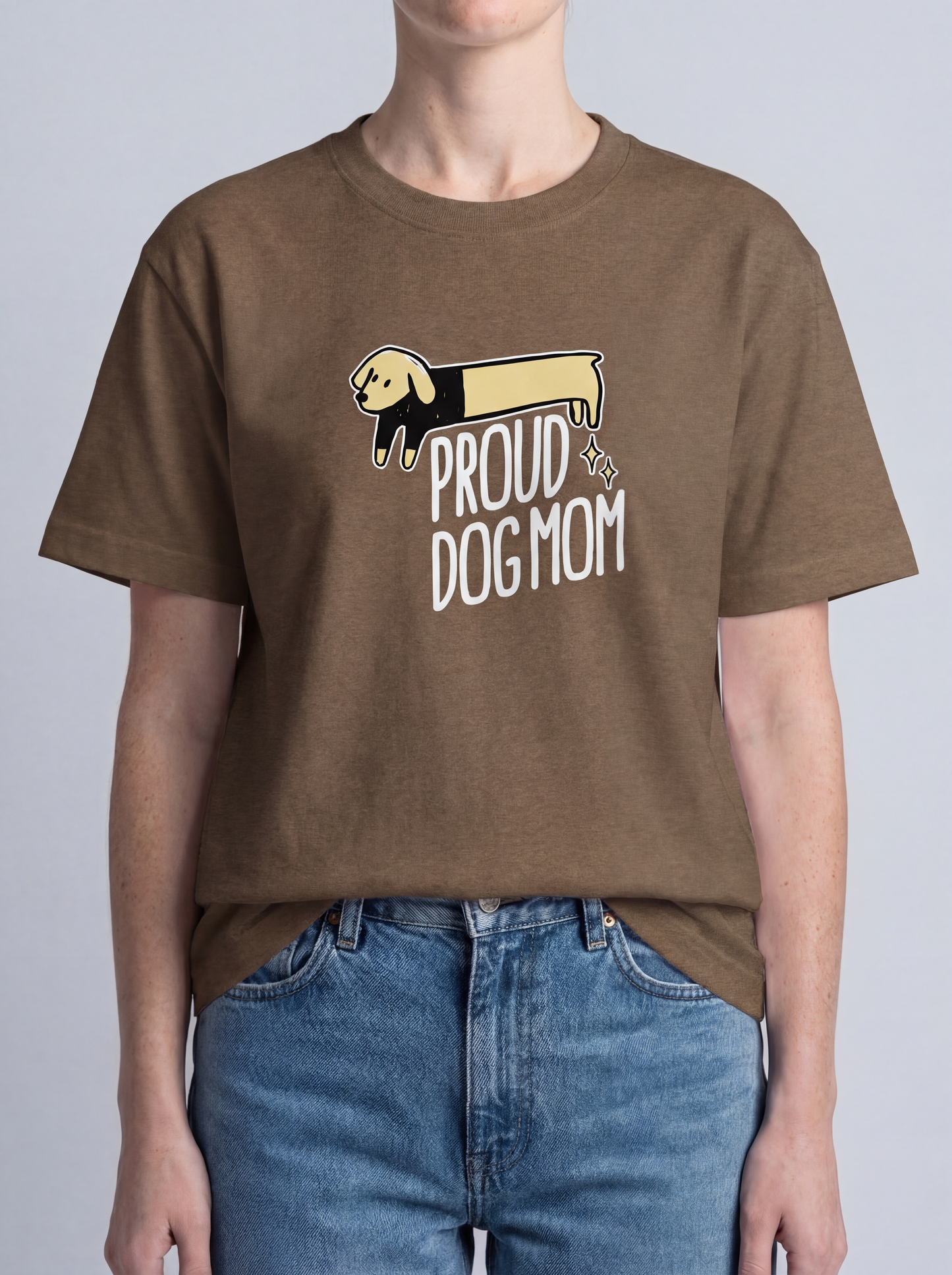 Long Dog Tee — Dog Mom