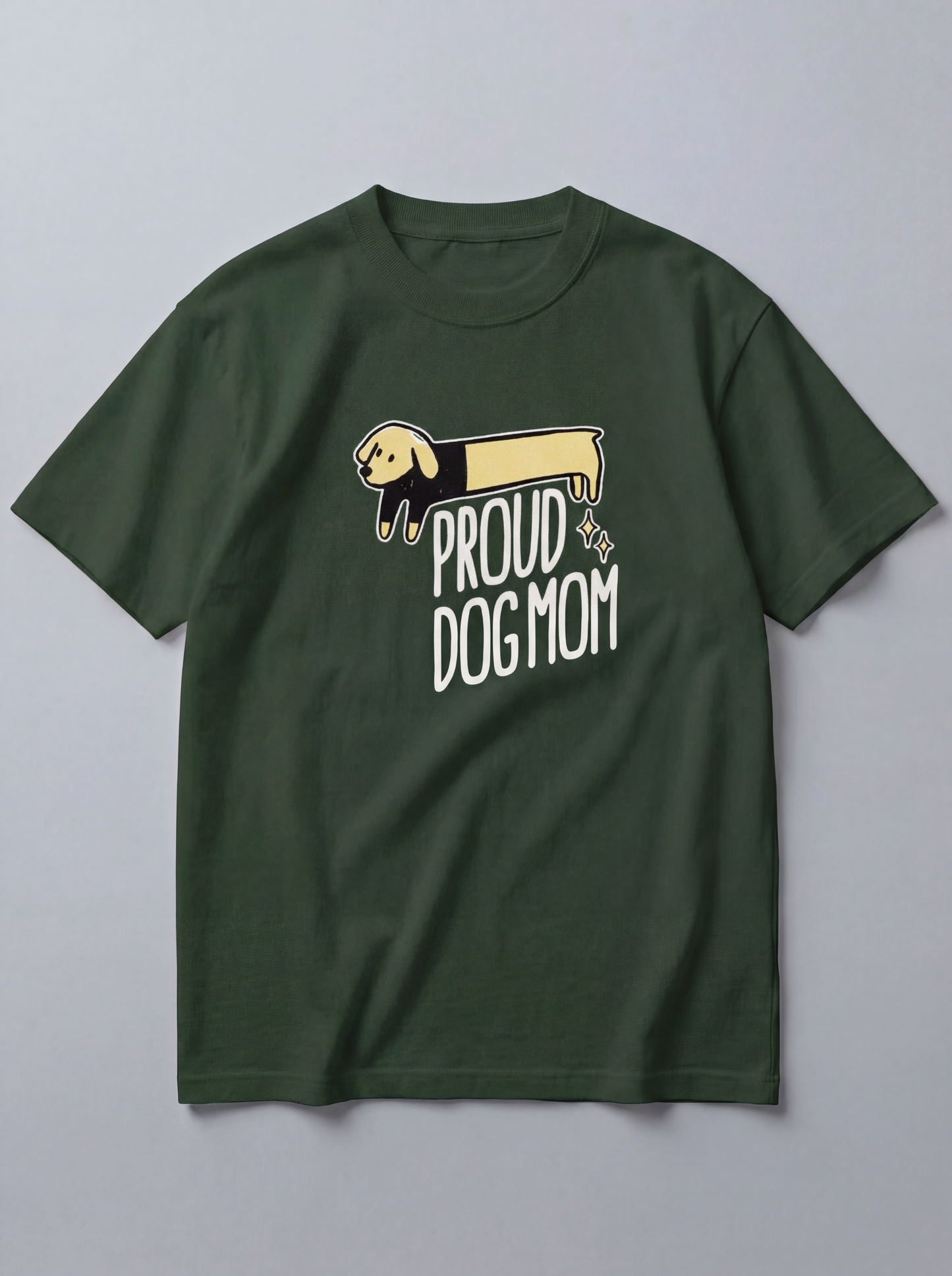 Long Dog Tee — Dog Mom