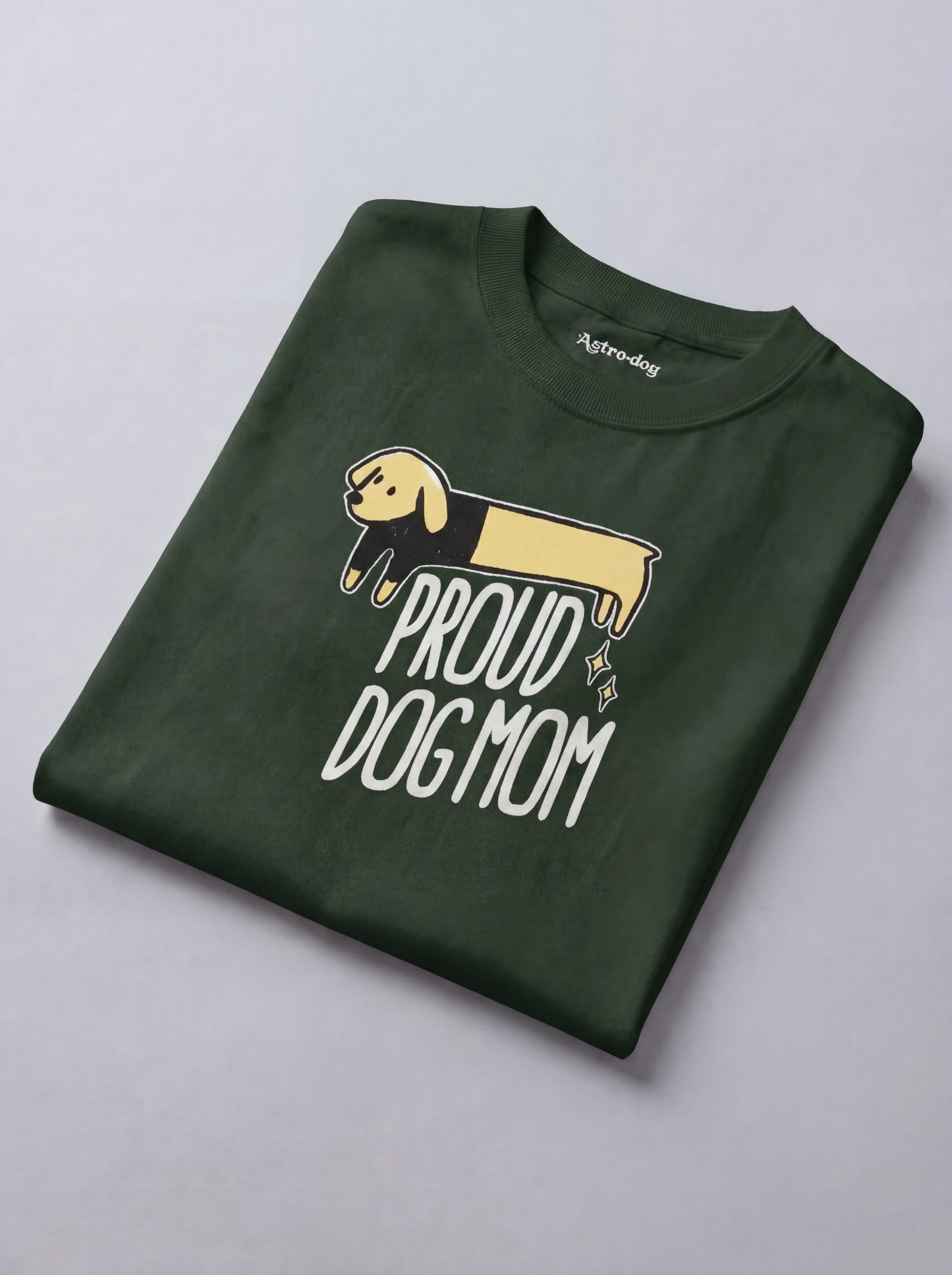 Long Dog Tee — Dog Mom