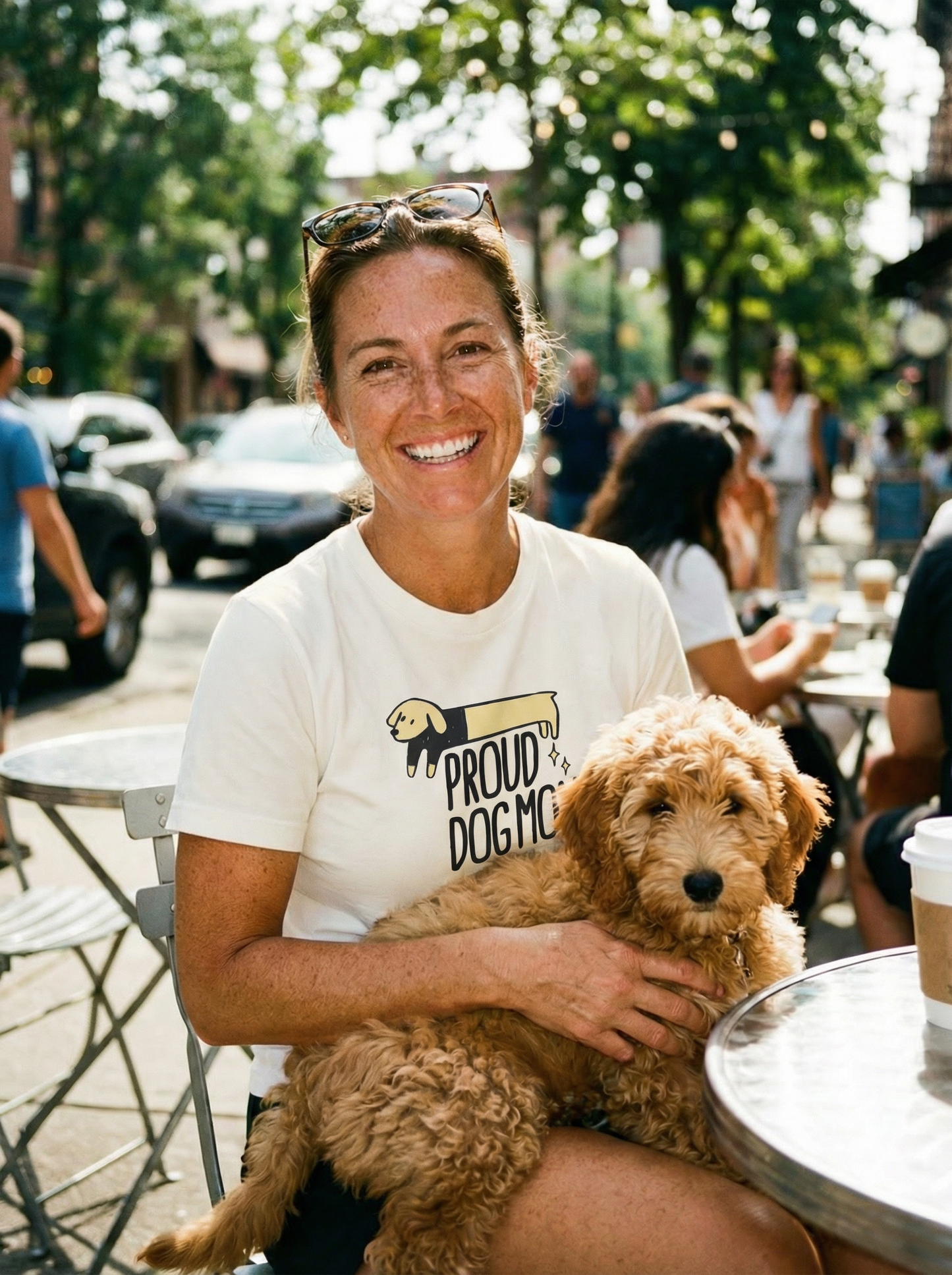 Long Dog Tee — Dog Mom