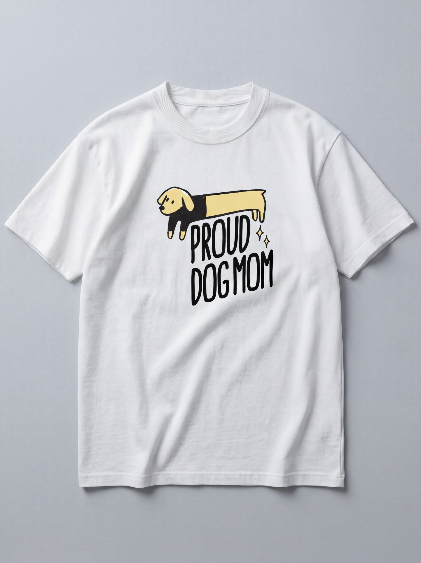 Long Dog Tee — Dog Mom
