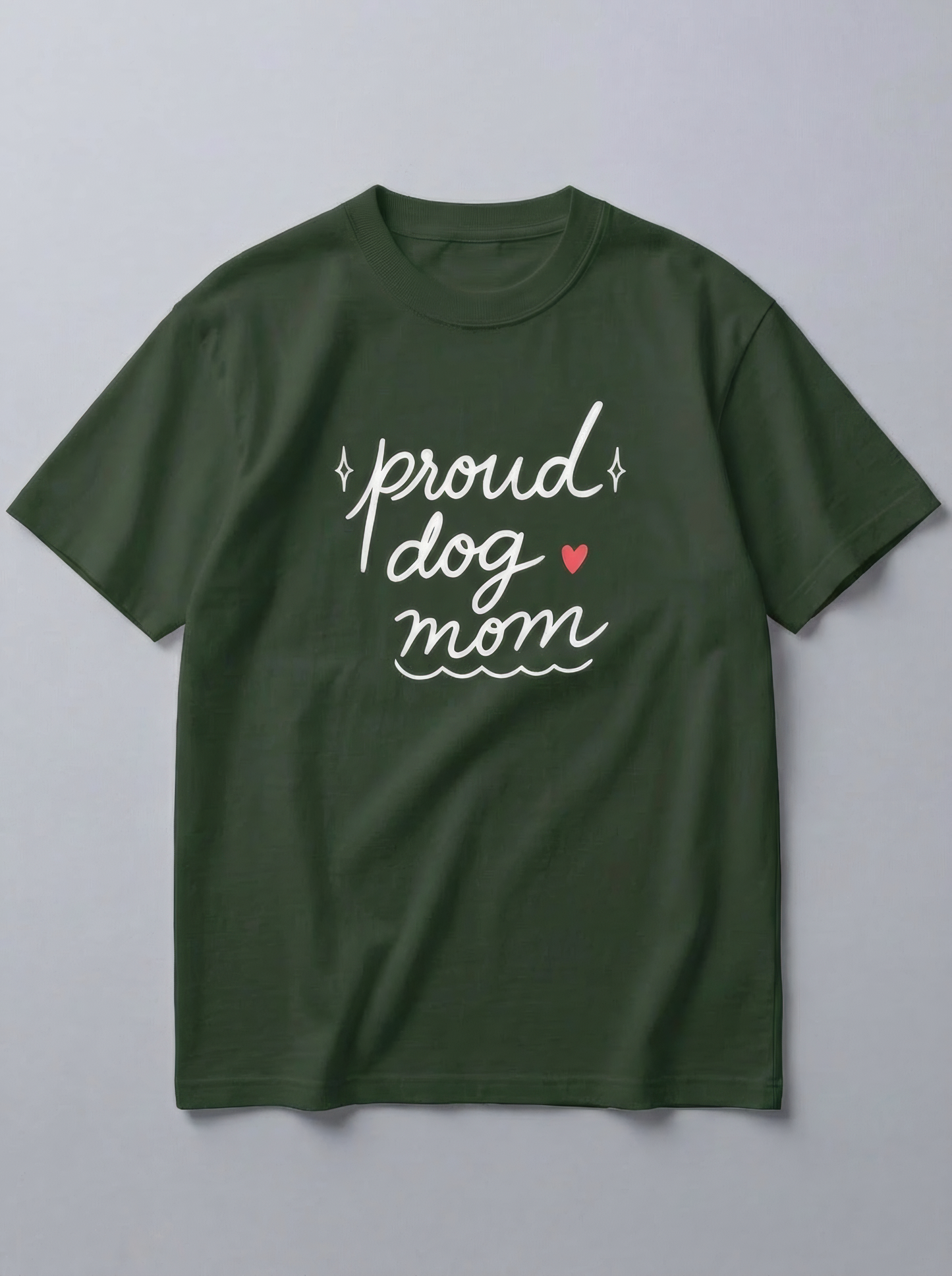 Proud Heart Tee — Dog Mom