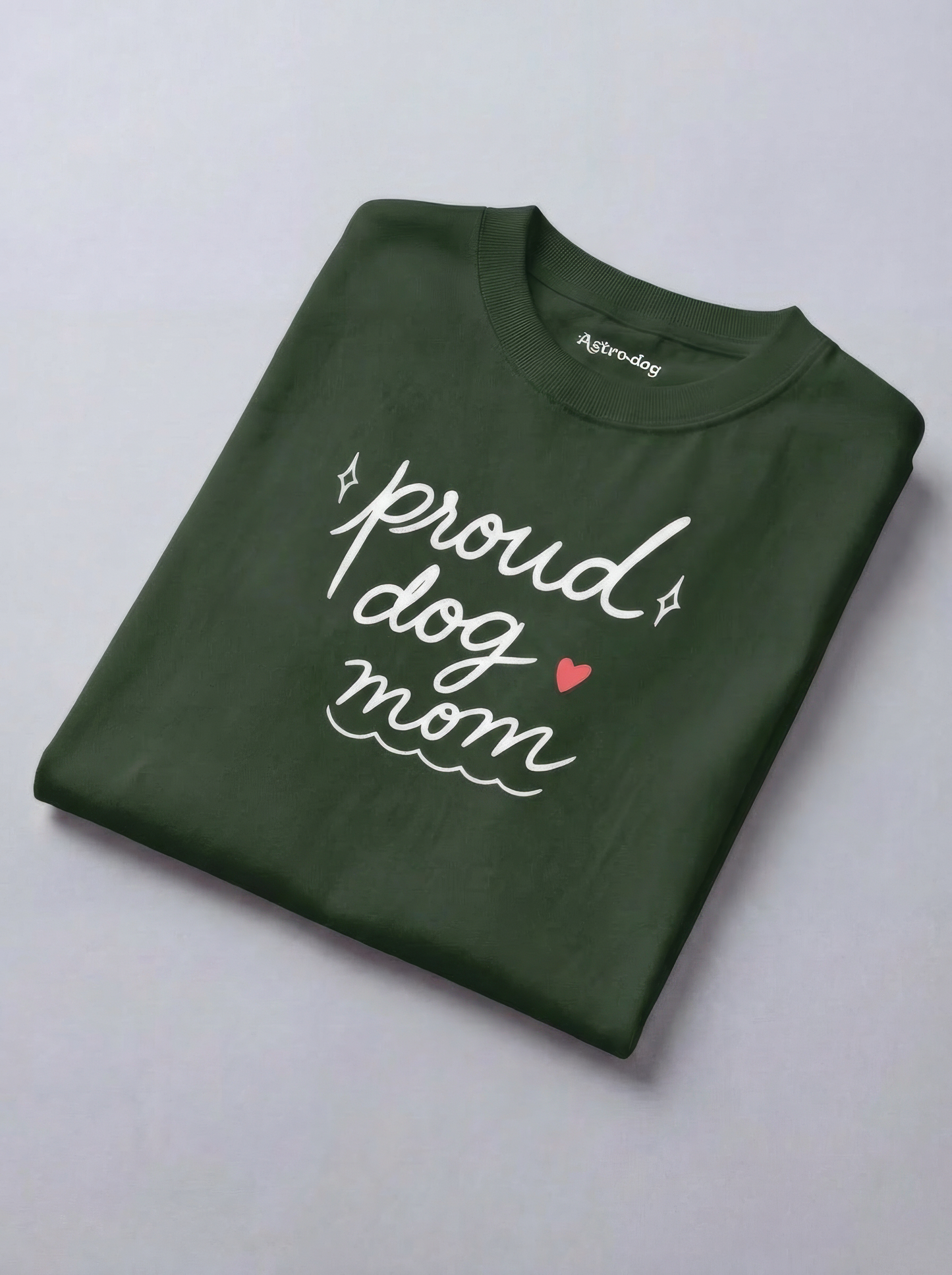 Proud Heart Tee — Dog Mom