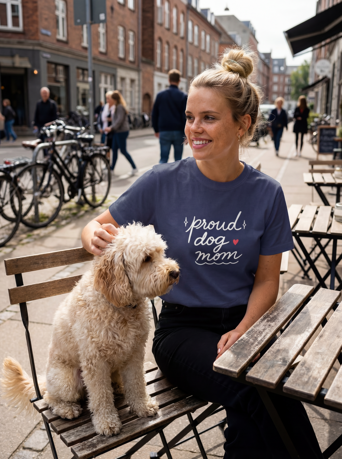 Proud Heart Tee — Dog Mom
