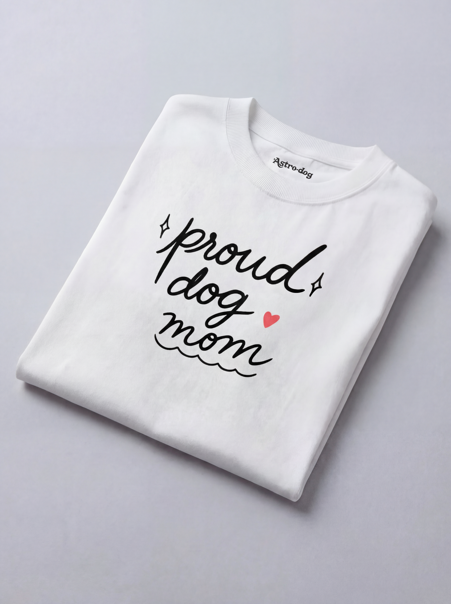 Proud Heart Tee — Dog Mom