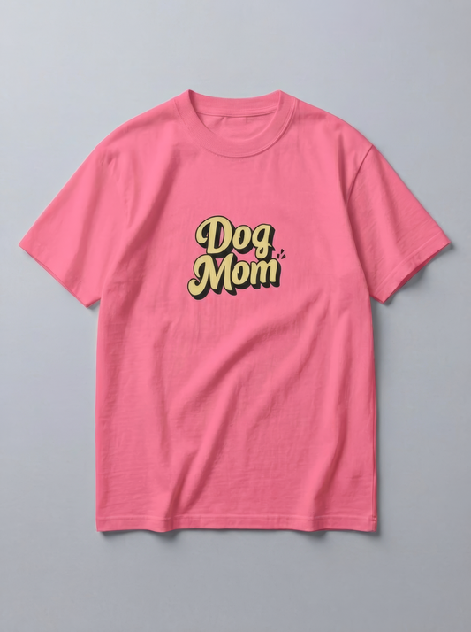 Retro Tee — Dog Mom