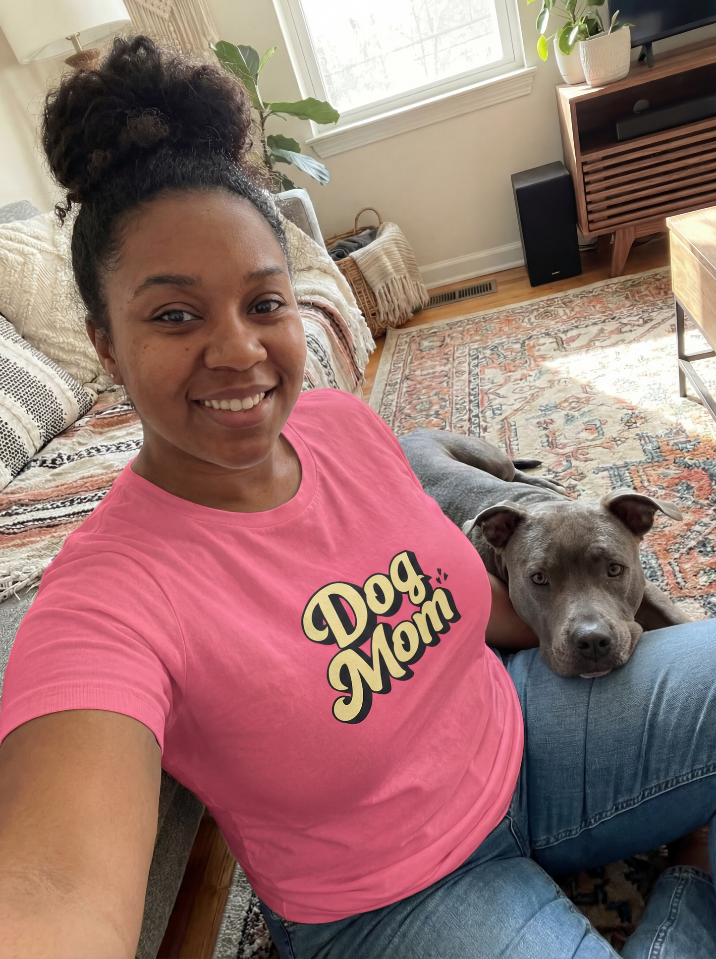 Retro Tee — Dog Mom