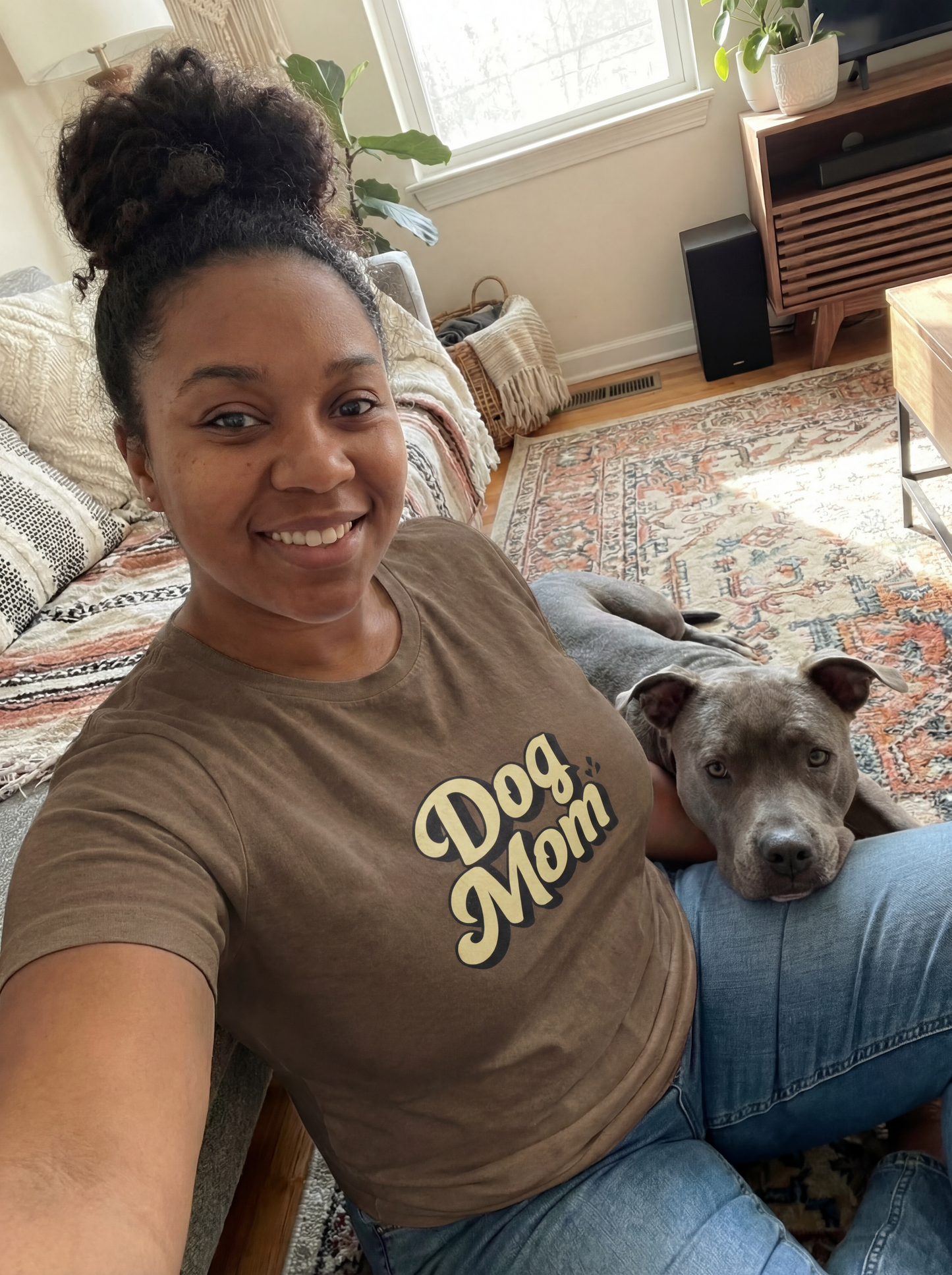 Retro Tee — Dog Mom