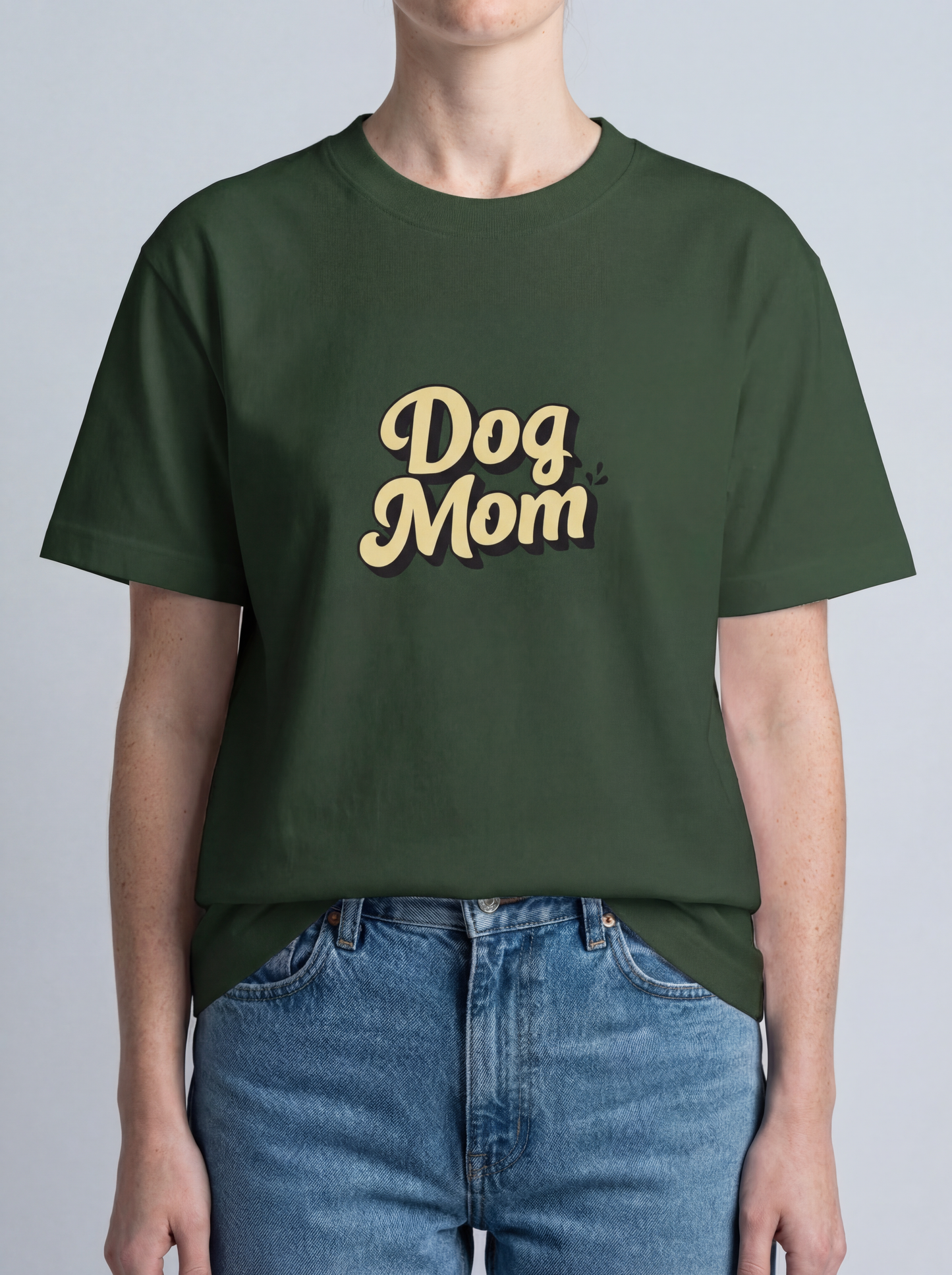 Retro Tee — Dog Mom
