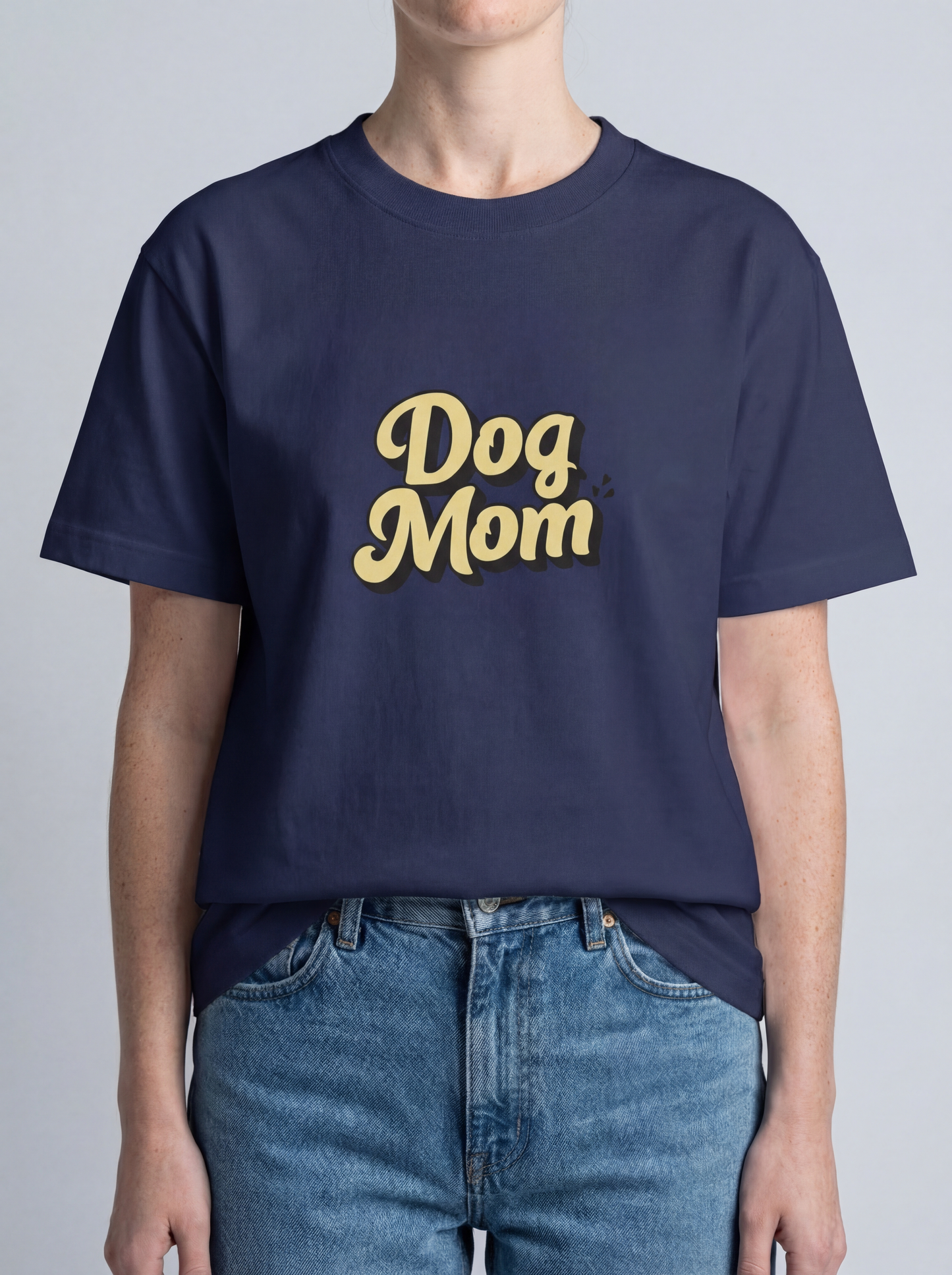 Retro Tee — Dog Mom