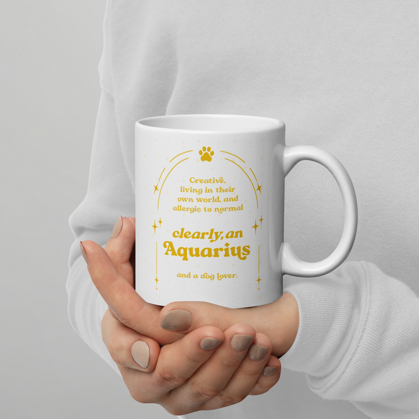 Aquarius Sip Mug — Sign Stories